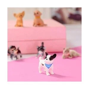 Juego de figuras de juego familiar de casa de muñecas de_7