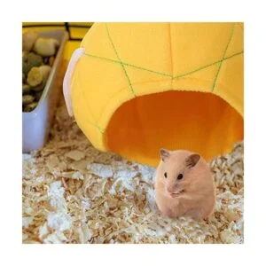 Jetec Hamaca de hámster de 2 piezas cama suave para_4