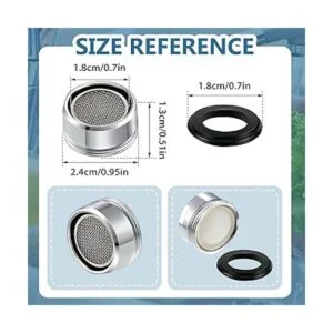 6 piezas de repuesto para grifo de baño con carcasa de_2