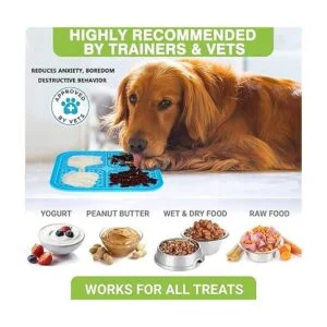 XIGOU Paquete de 2 alfombrillas grandes para lamer para_6