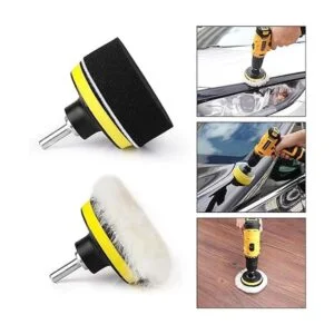 Kshineni Almohadilla de pulido de espuma para coche de_4