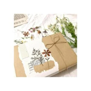 Lindo juego de calcomanías florales retro 120 piezas PET_2