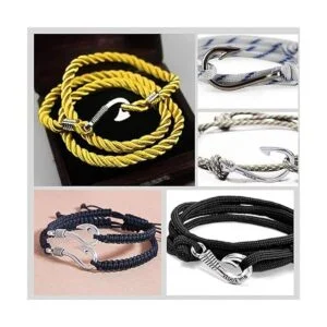 50 colgantes de anzuelo de plata envejecida 50 colgantes_6