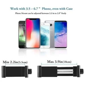 Soporte de trípode para iPhone teléfono móvil adaptador_4