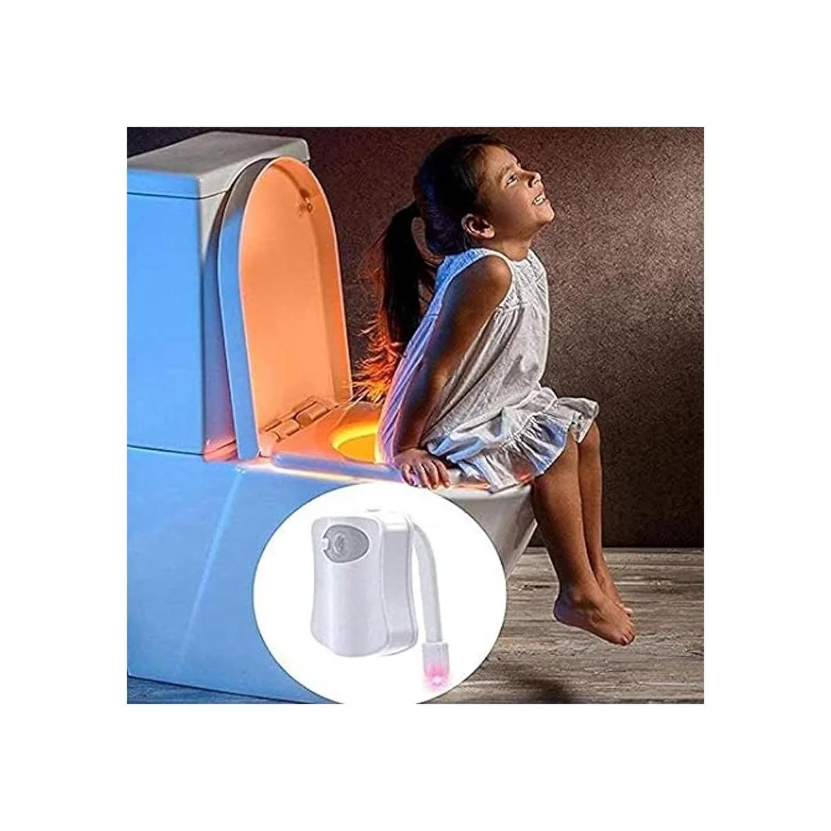 BSASHF Paquete de 2 luces nocturnas que cambian de color_2