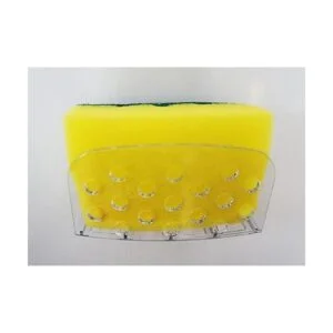 AMUONTY Paquete de 2 soportes de esponja con succión_4