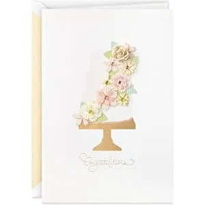 Hallmark Tarjeta de boda exclusiva solo el principio_1