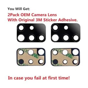 Juego de 2 lentes de repuesto originales cámara_2