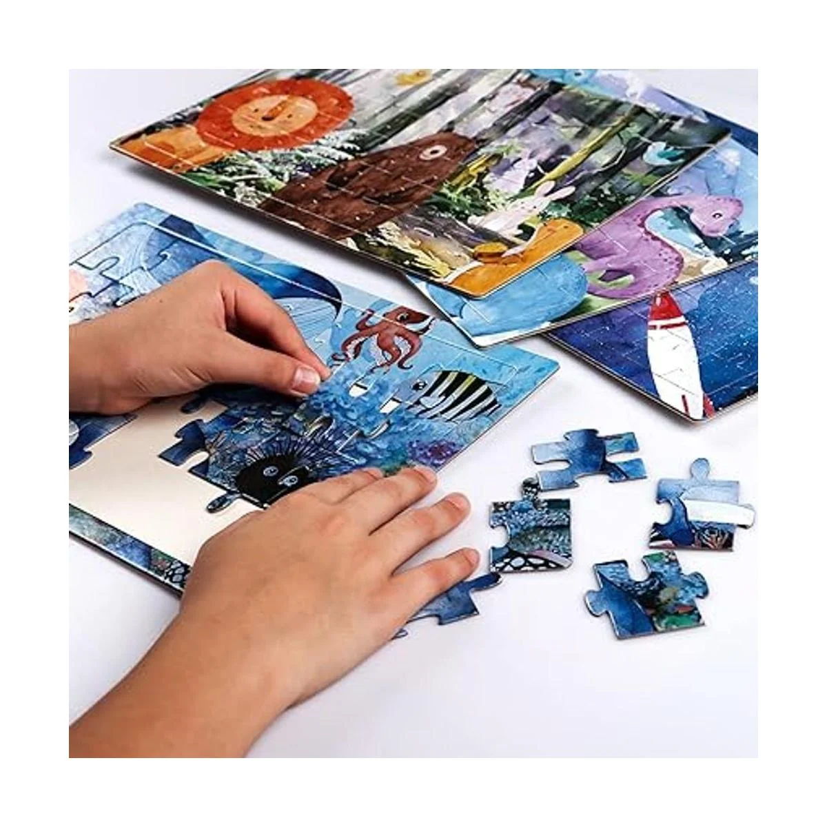 Rompecabezas 4 en 1 para niños de 3 a 8 años rompecabezas_3