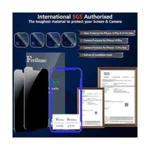 Ferilinso Compatible con iPhone 14 Plus iPhone 13 Pro Max_3
