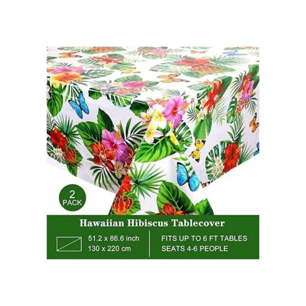 2 piezas de 51.2 x 86.6 pulgadas de hibisco hawaiano_2