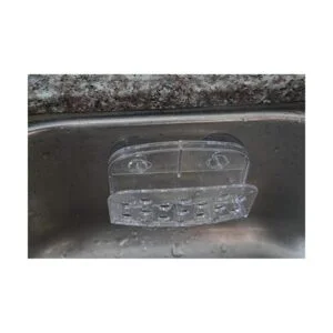 AMUONTY Paquete de 2 soportes de esponja con succión_5