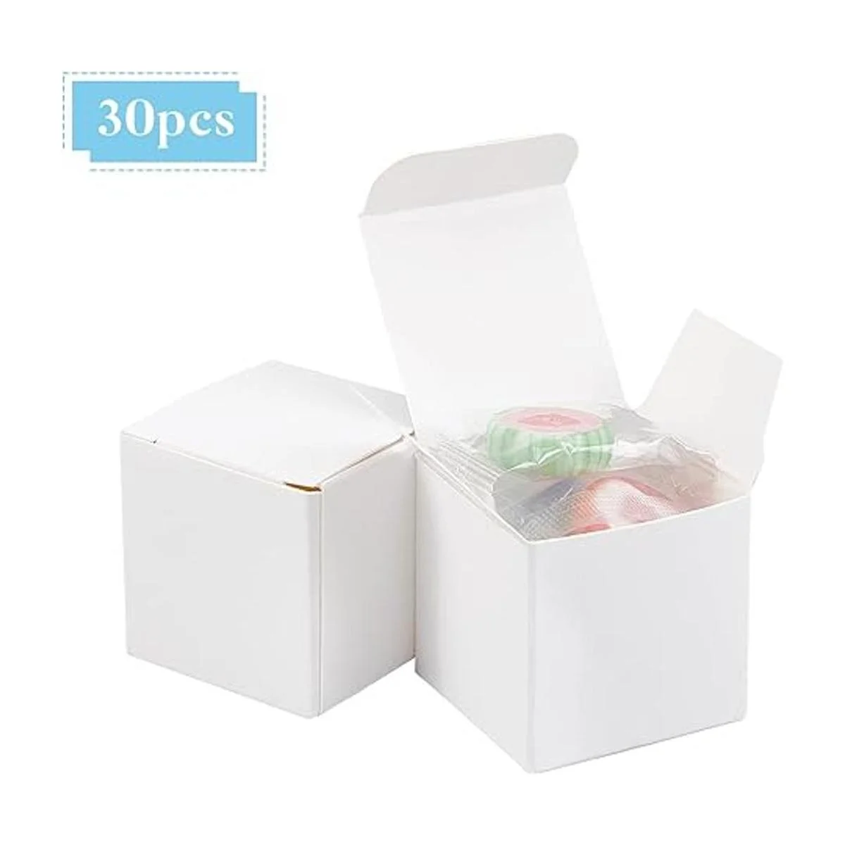 PH PandaHall Caja de papel kraft mini caja de embalaje de_7