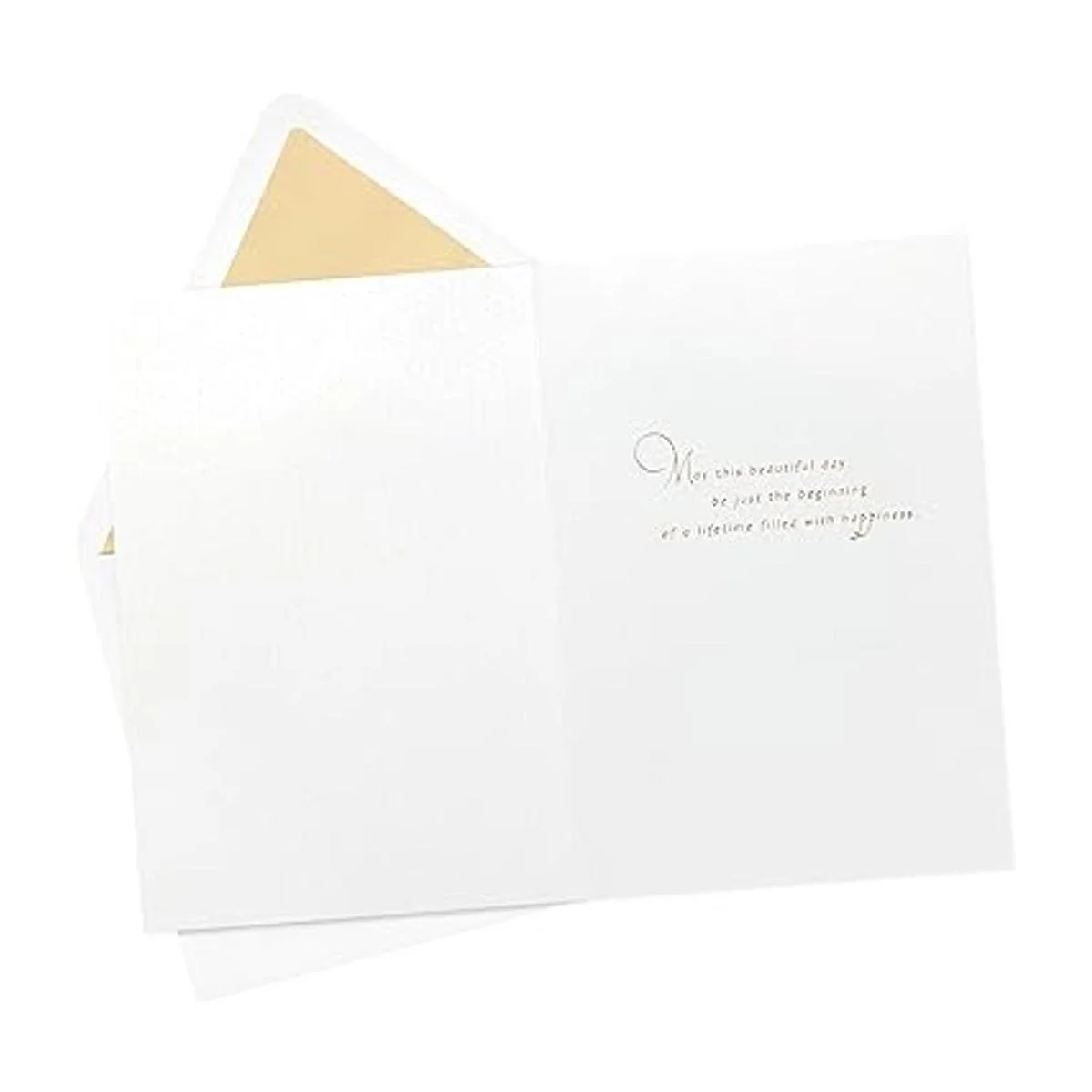 Hallmark Tarjeta de boda exclusiva solo el principio_2