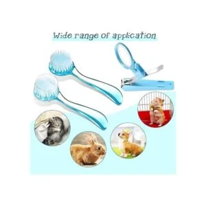 2 piezas de cepillo de baño de erizo con cortaúñas de uñas_7