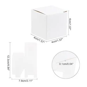 PH PandaHall Caja de papel kraft mini caja de embalaje de_4