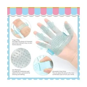 KALAMANDA Kit de aseo de conejo cepillo de conejo para_5