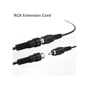 Cable de extensión RCA paquete de 2 cables de audio y_2