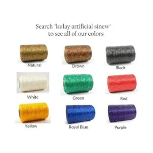 Kulay Hilo de polietileno plano encerado para ciervos_2