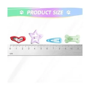 MTLEE 40 pinzas para el pelo de perro para mascotas_5