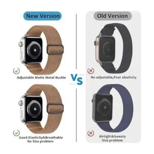 Greatfine Correa elástica Solo Loop compatible con Apple_3