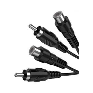 Cable de extensión RCA paquete de 2 cables de audio y_6