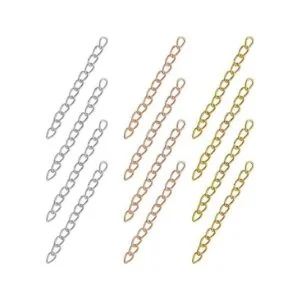 150 cadenas extensoras para hacer joyas cadena de cola_1