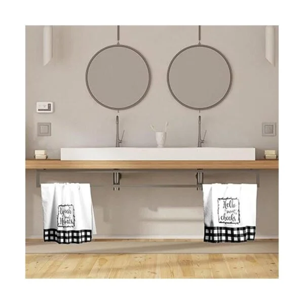 2 toallas de mano de granja para baño toallas de mano_5