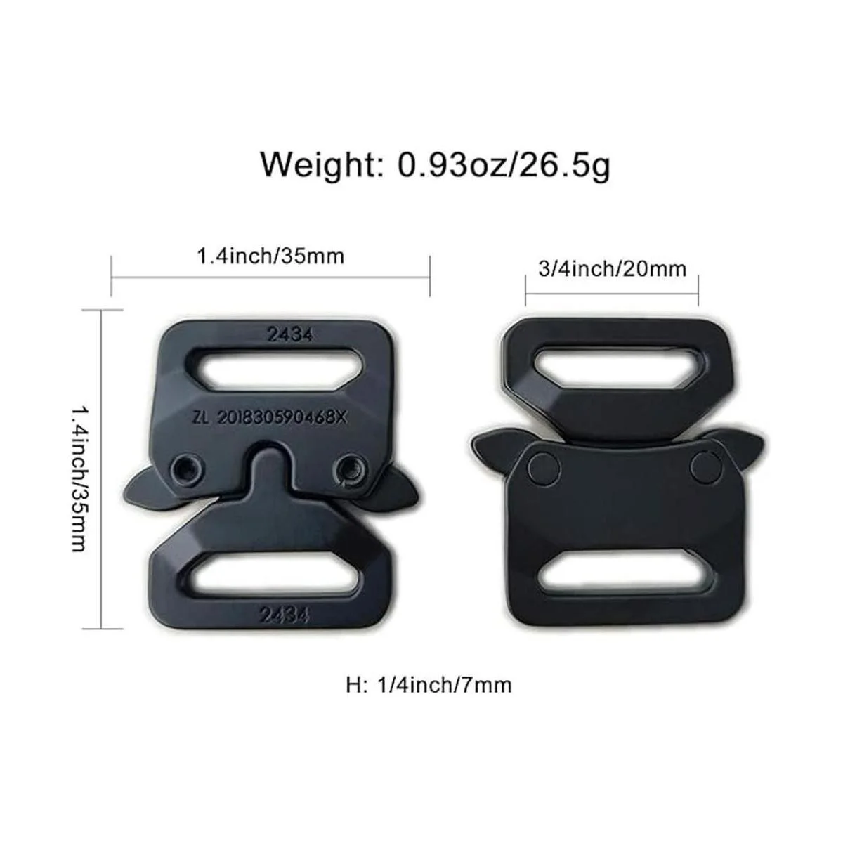 de liberación lateral de metal de 34 pulgadas cierre_2