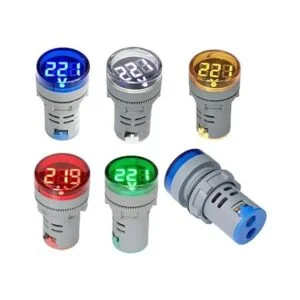 NOYITO 80500V AC voltímetro digital 110V 220V 380V rojo_2