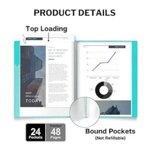 Dunwell Carpeta Art Portfolio de 9 x 12 pulgadas carpeta_2