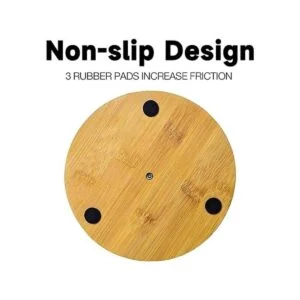 TONLEA Soporte para toallas de papel de madera soporte_5