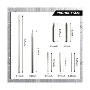 Hotop 7 piezas de modelos de metal DIY juegos de_2