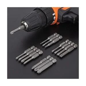 Juego de 15 brocas ranuradas Phillips triangulares_4