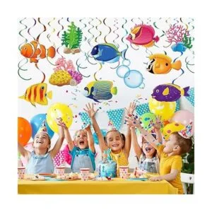 30 piezas de remolinos colgantes de peces tropicales_6