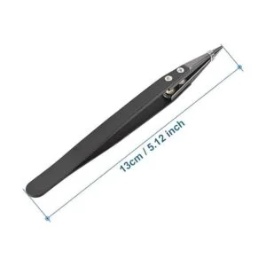 MMOBIEL Juego de 3 pinzas de soldadura de punta de_3