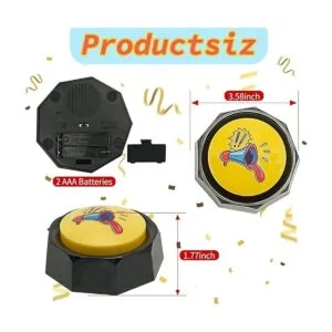 BOSKEYBotón de cuerno Botón de efecto de sonido de_2