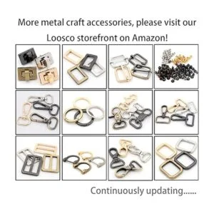 Loosco ORing Spring Opening Snap Hebilla de clip con_4