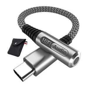 Adaptador de auriculares USB C para Samsung S21 S22 Ultra_1