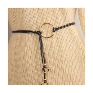 Mulutoo 12 anillos de aro de metal dorado de 2 pulgadas_7