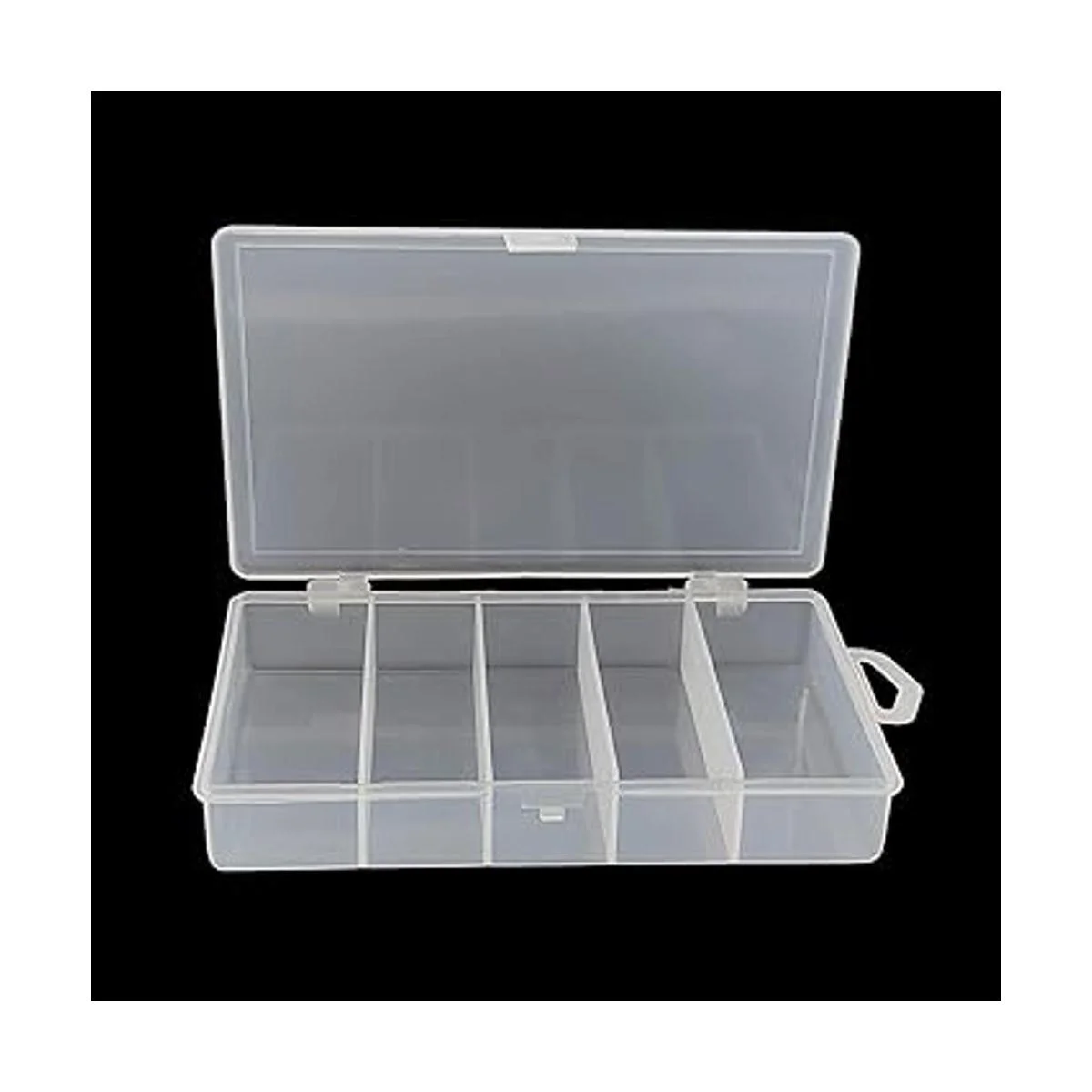 Caja de almacenamiento de plástico transparente para_6