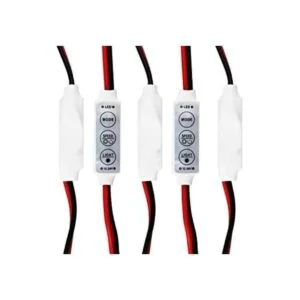 Qoope Paquete de 512V24V Mini 3 Teclas LED de un solo_1