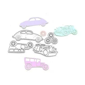 Juego de troqueles de corte con forma de camioneta de_3