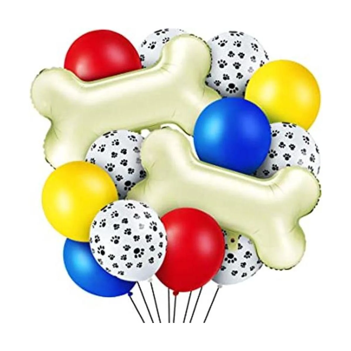 44 globos temáticos para perros incluye 40 globos de_1