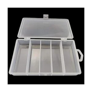 Caja de almacenamiento de plástico transparente para_7