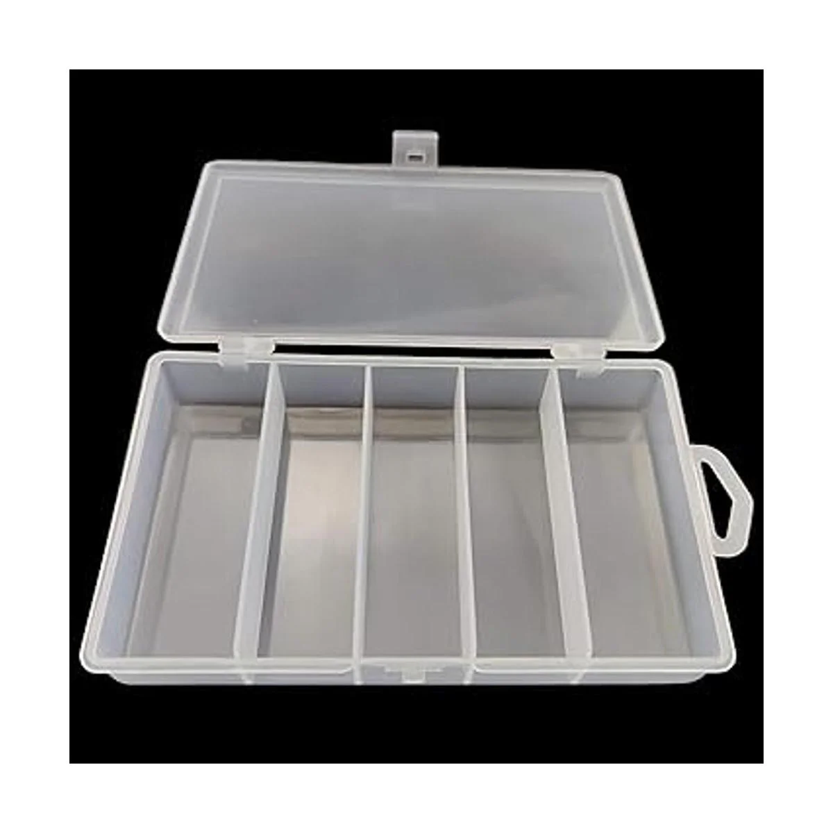 Caja de almacenamiento de plástico transparente para_7