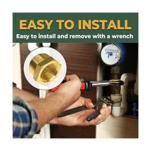 LIONMAX Reductor de buje hexagonal de latón 2 unidades_7