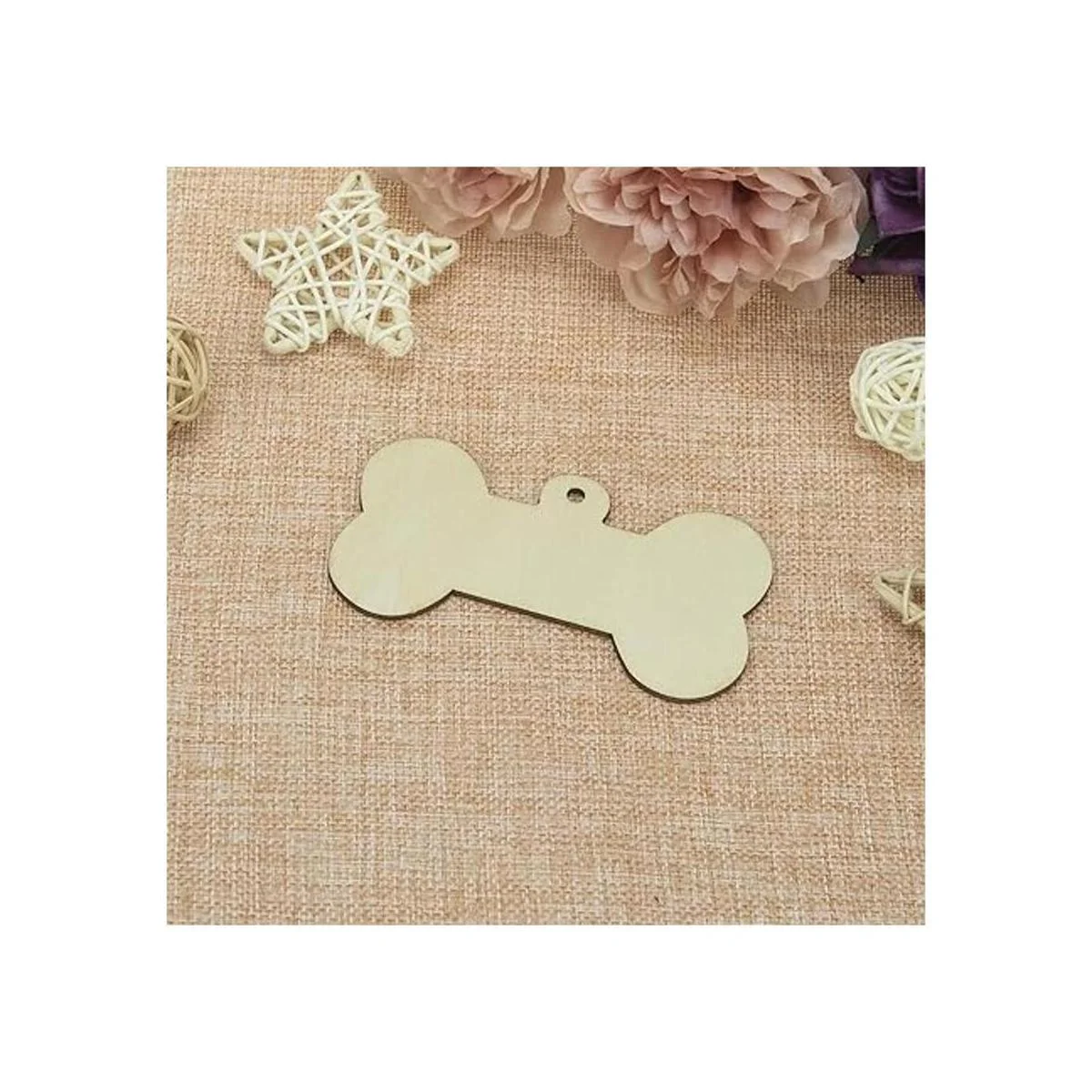 JANOU 24 recortes de madera en forma de hueso sin terminar_5