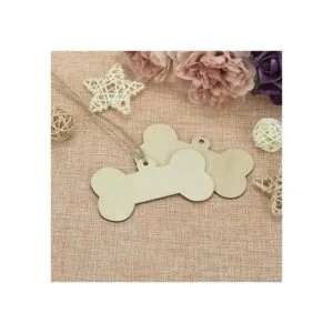 JANOU 24 recortes de madera en forma de hueso sin terminar_6