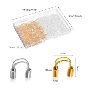 800 unidades de alambre de latón guardián protector de_4